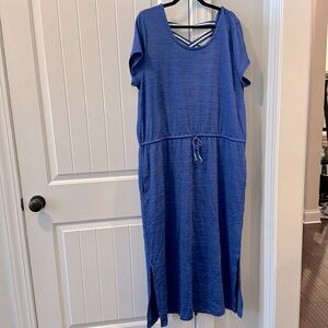 Talbots knit maxi dress
